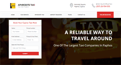 Desktop Screenshot of aphrodite-taxi.com